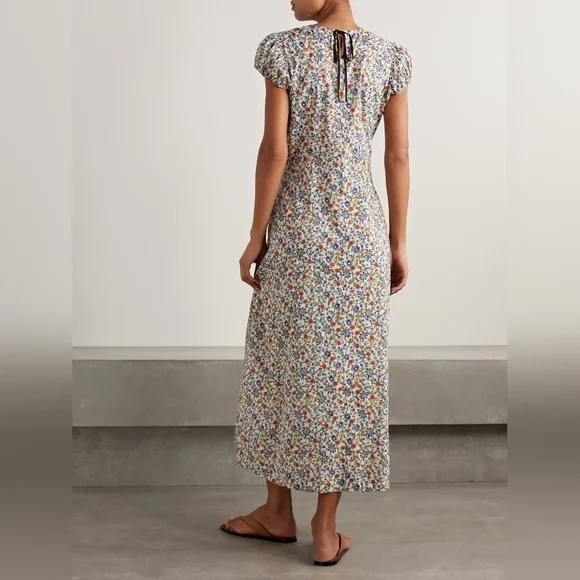 Doen Rhodia floral-print organic cotton-voile midi dress - Picture 7 of 16